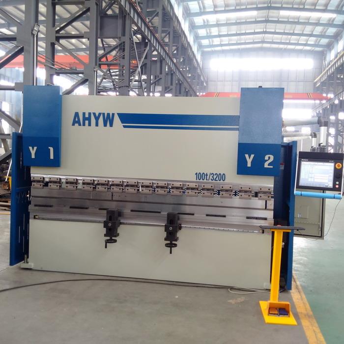 Hybrydowe prasy krawędziowe CNC AHYW 3M DA66T 4 osie