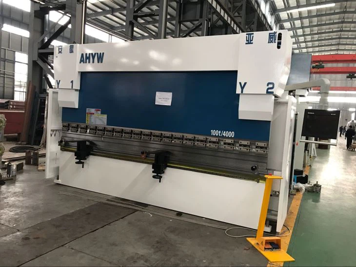 Hybrid CNC synchro pressbrakes Yawei china