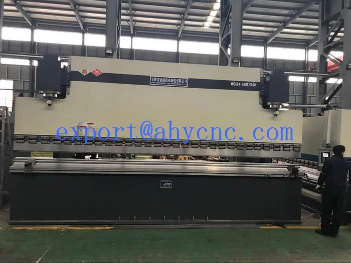 AHYW Yawei 400T6M sheet metal bending machines made in china factory DELEM DA41S controller 