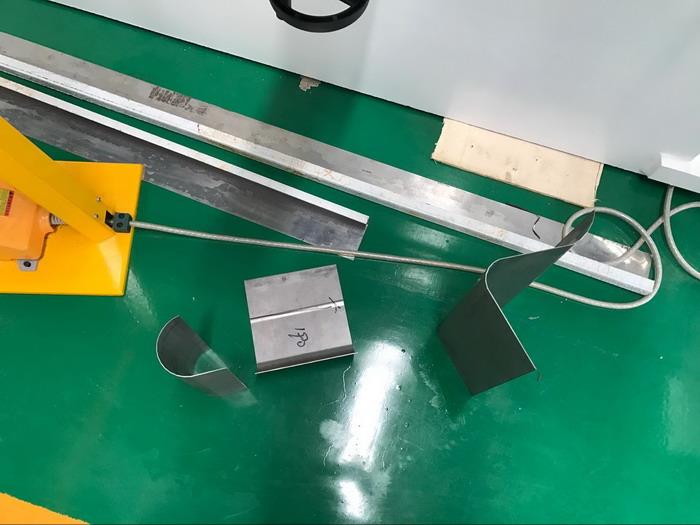 bumping bending for r profiles Yawei 4m 4 axis cnc press brakes