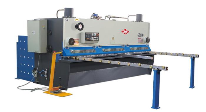 Nożyce gilotynowe metalowe CNC Yawei 6mm 3M