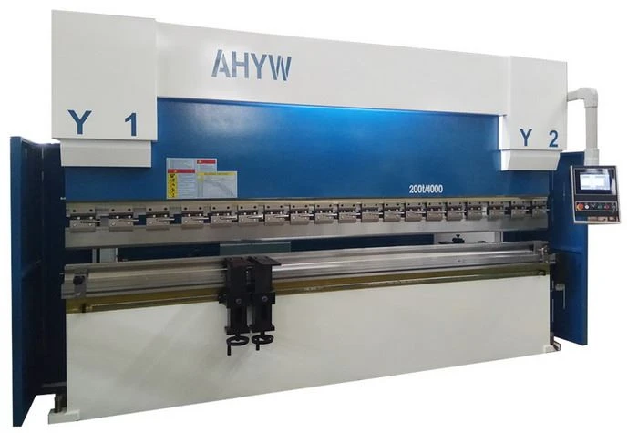 AHYW Yawei 5 axis 200t4m cnc press brakes DELEM DA53T china manufactures